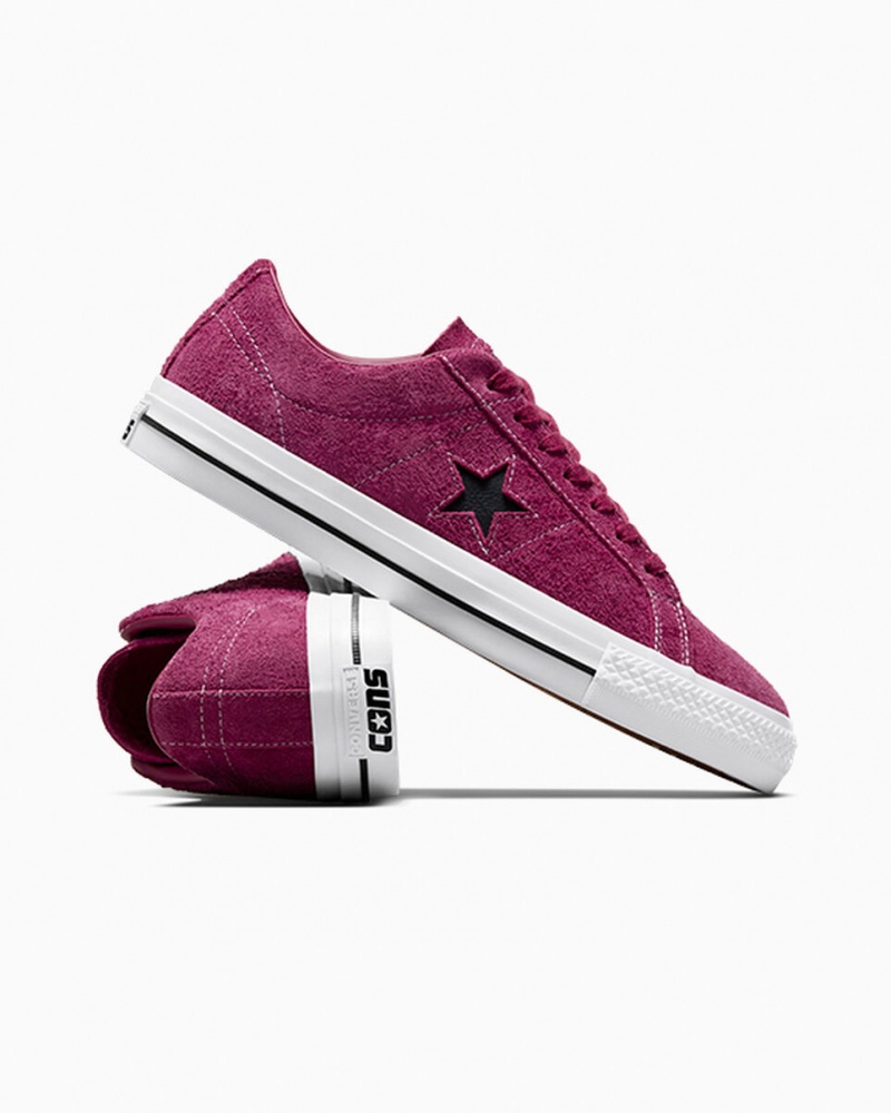 Converse CONS One Star Pro Białe Czarne | 672138-KAN