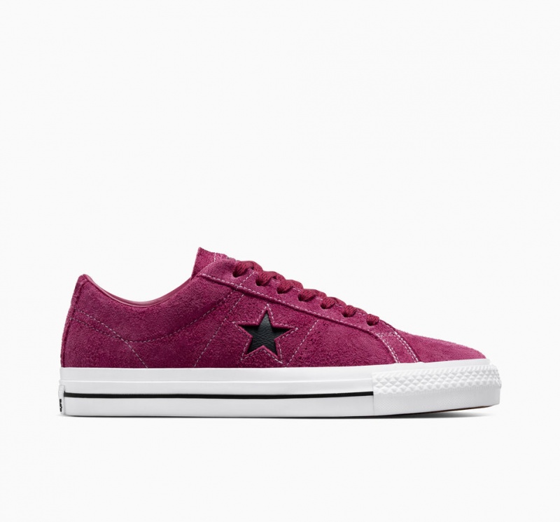 Converse CONS One Star Pro Białe Czarne | 672138-KAN