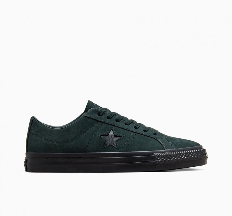 Converse CONS One Star Pro Zielone Czarne Czarne | 869435-AWB