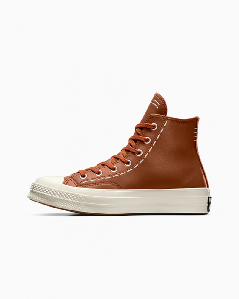 Converse Chuck 70 Bold Stitch Tawny Owl / Tawny Owl / Egret | 460852-EAZ