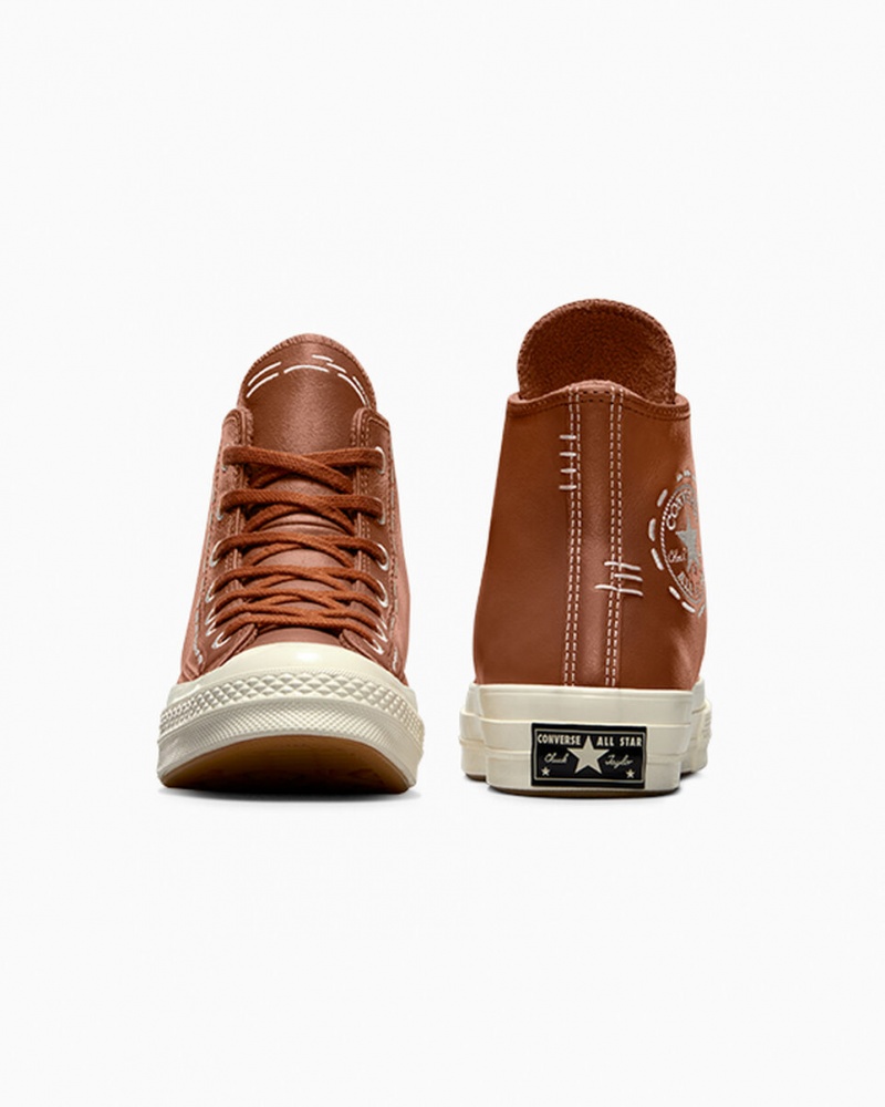 Converse Chuck 70 Bold Stitch Tawny Owl / Tawny Owl / Egret | 460852-EAZ