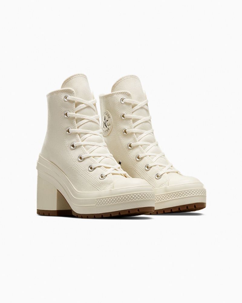 Converse Chuck 70 De Luxe Heel Czarne | 249576-SKR