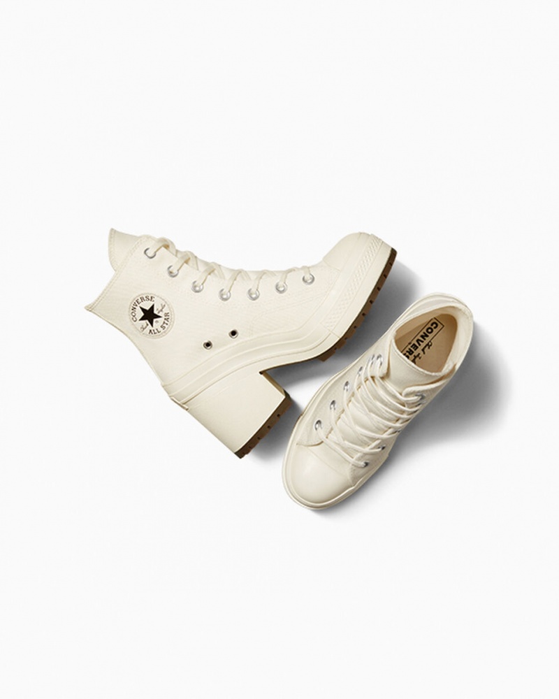 Converse Chuck 70 De Luxe Heel Czarne | 249576-SKR