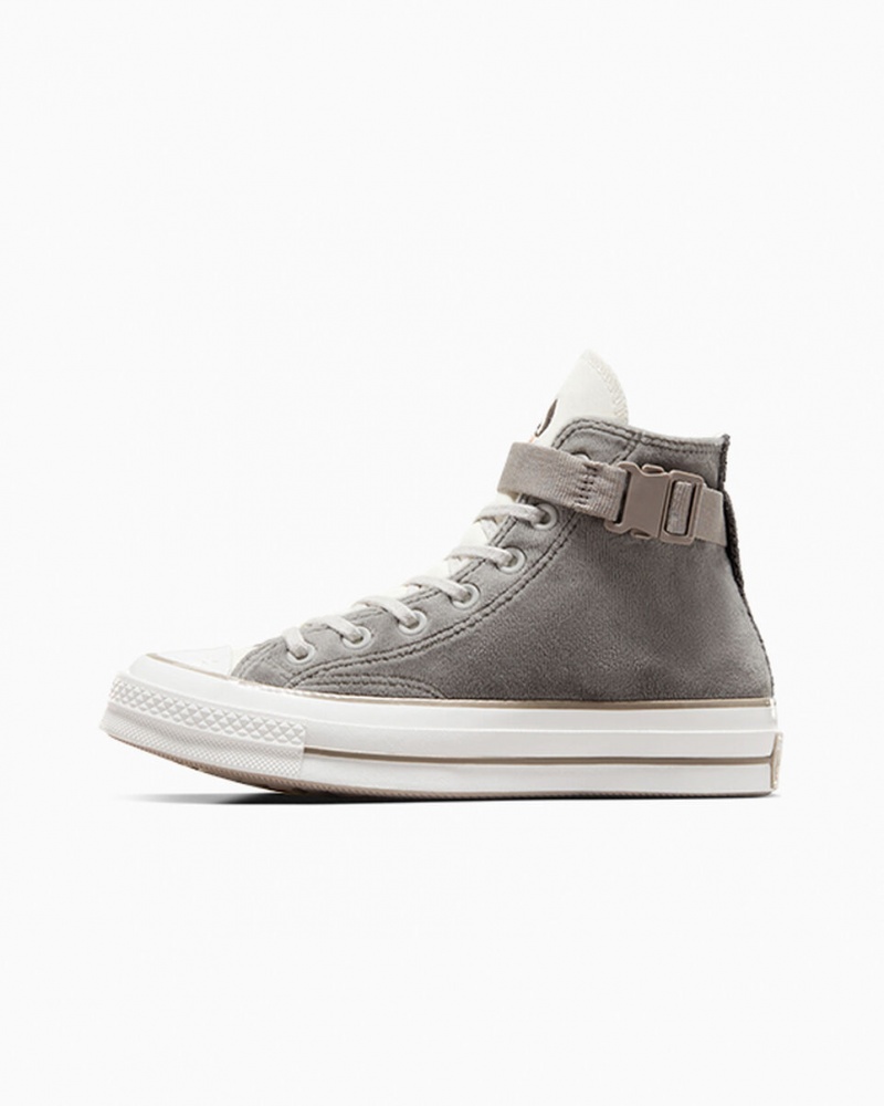 Converse Chuck 70 Dog Inspired Szare Białe | 612485-DGI