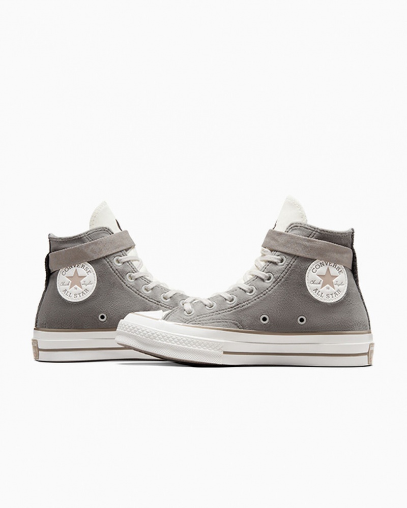 Converse Chuck 70 Dog Inspired Szare Białe | 612485-DGI