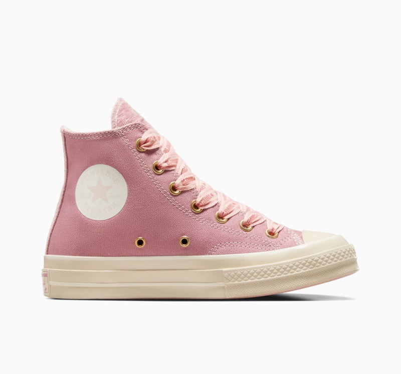 Converse Chuck 70 Ribbon Laces Różowe | 703649-FAT