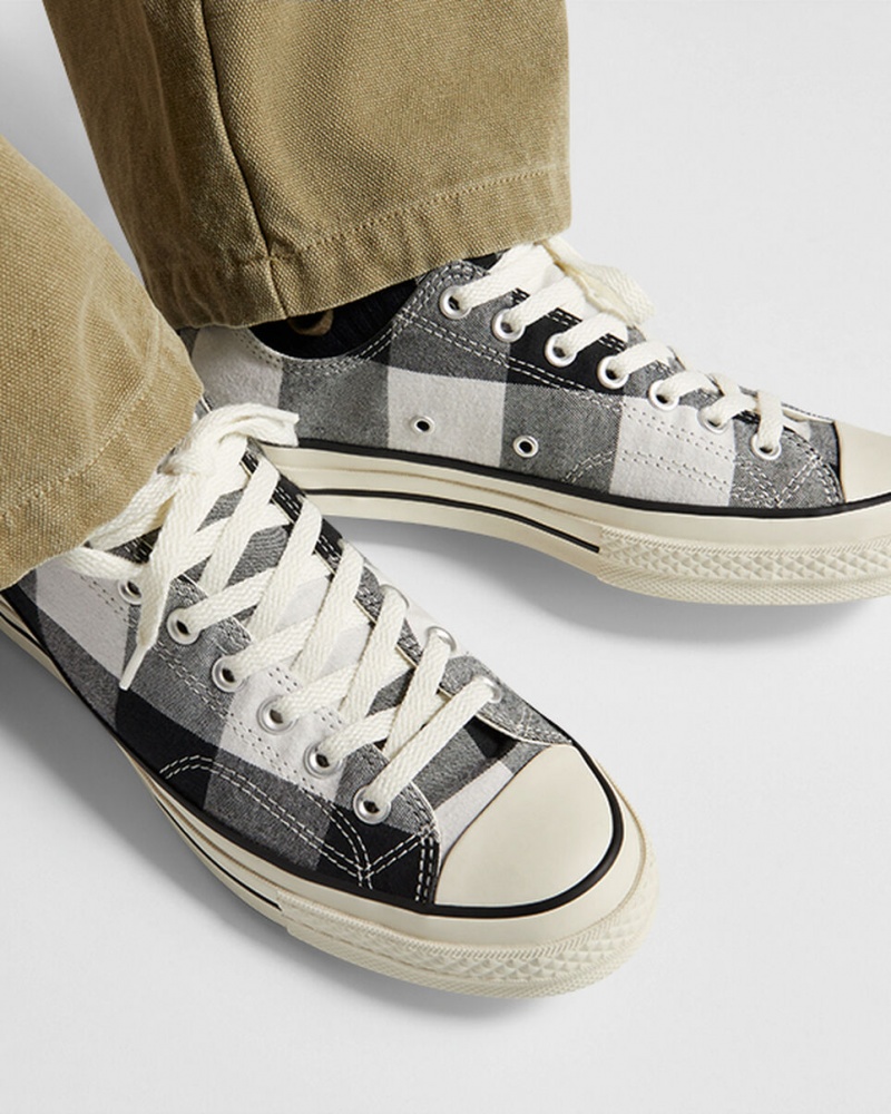 Converse Chuck 70 Upcycled Czarne Szare | 810237-MJS