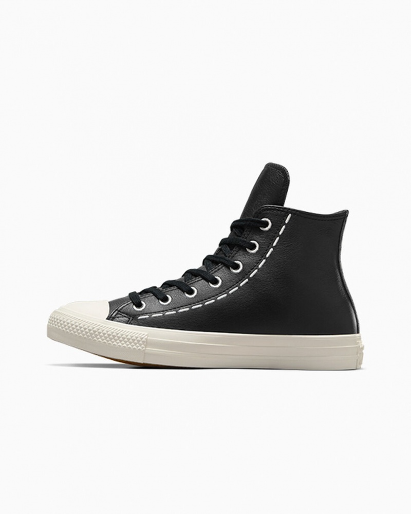 Converse Chuck Taylor All Star Bold Stitch Czarne Czarne | 065713-HJN