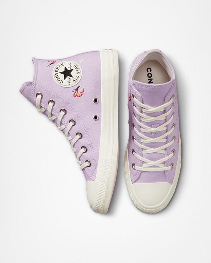 Converse Chuck Taylor All Star Butterfly Wings Czarne | 642591-FUB