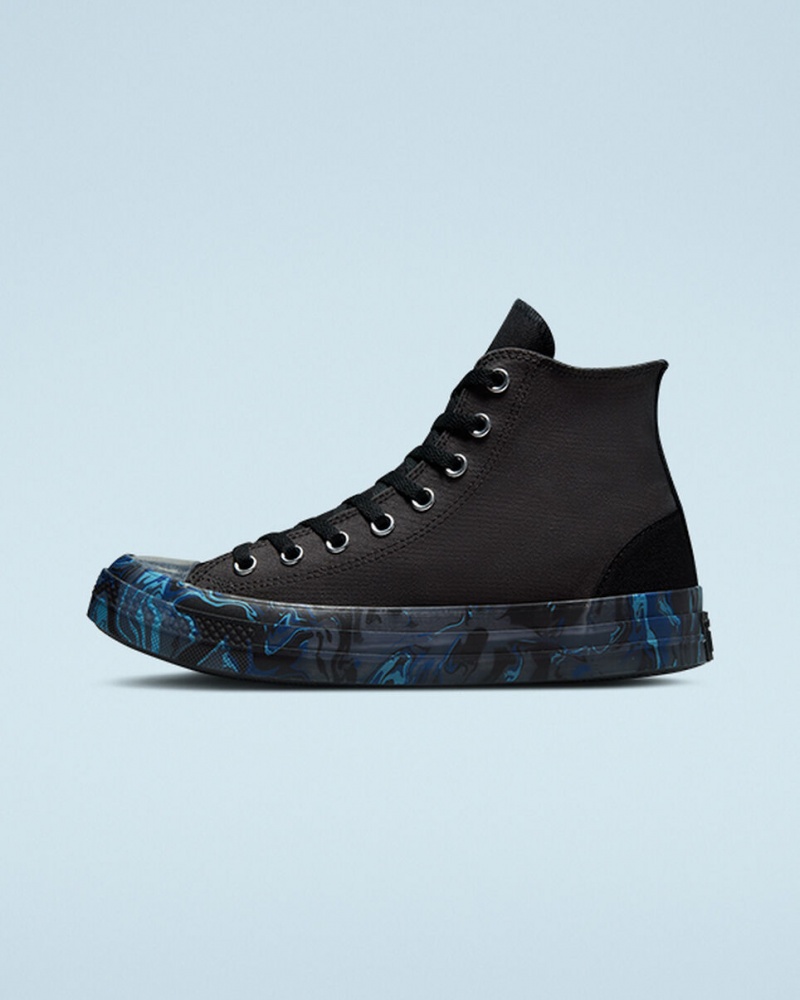 Converse Chuck Taylor All Star CX Marbled Czarne Królewski Niebieski | 361849-YWZ