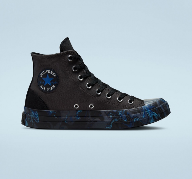 Converse Chuck Taylor All Star CX Marbled Czarne Królewski Niebieski | 361849-YWZ