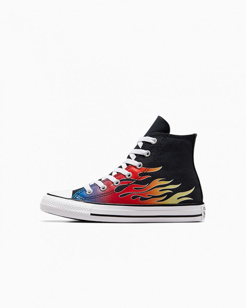 Converse Chuck Taylor All Star Cars Czarne Czarne Białe | 746531-YFV