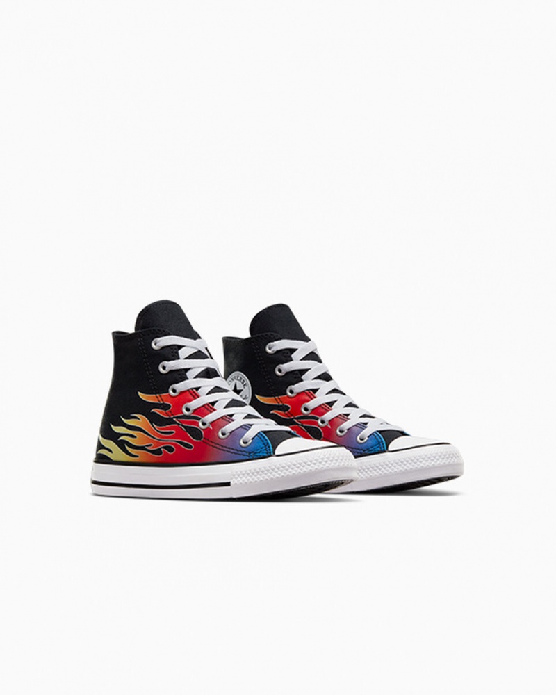 Converse Chuck Taylor All Star Cars Czarne Czarne Białe | 746531-YFV