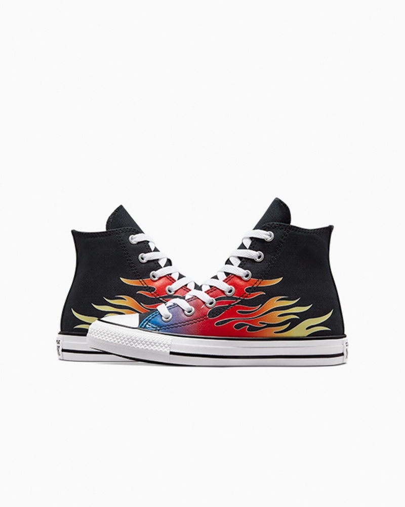 Converse Chuck Taylor All Star Cars Czarne Czarne Białe | 746531-YFV