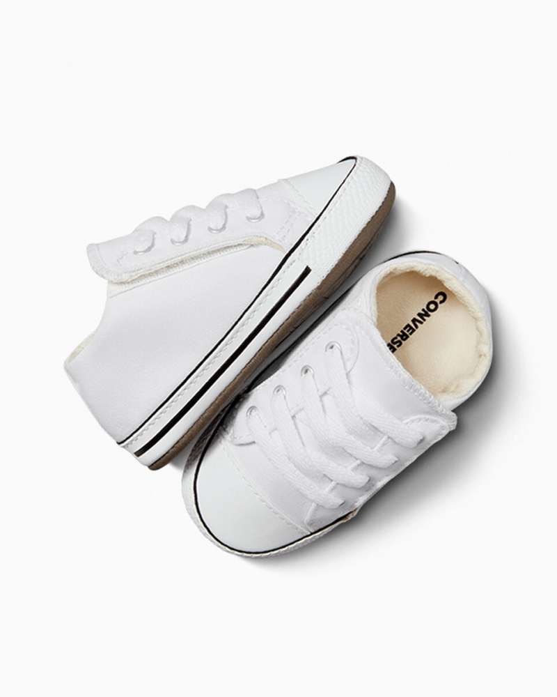 Converse Chuck Taylor All Star Cribster Easy-On Białe Białe | 542738-FTW