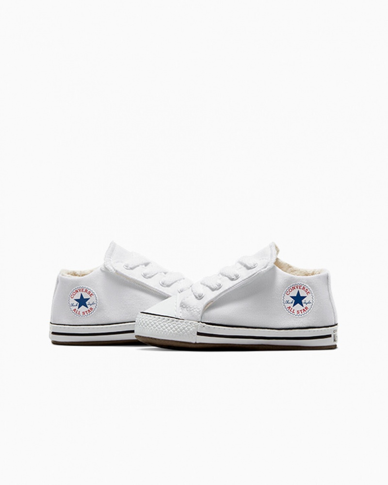 Converse Chuck Taylor All Star Cribster Easy-On Białe Białe | 542738-FTW