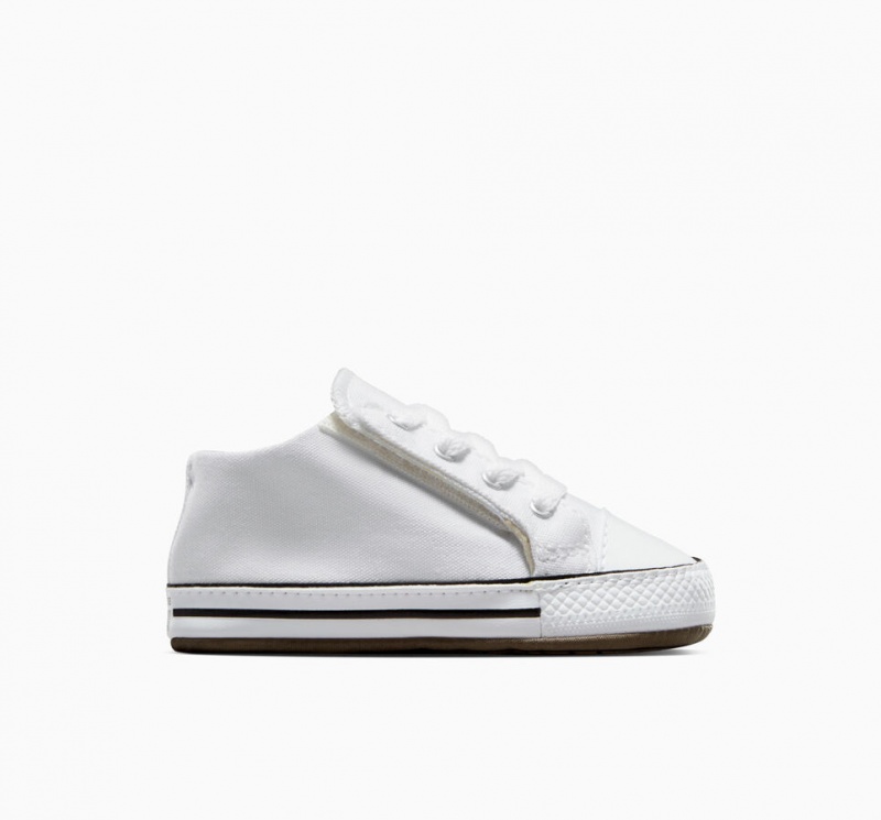 Converse Chuck Taylor All Star Cribster Easy-On Białe Białe | 542738-FTW