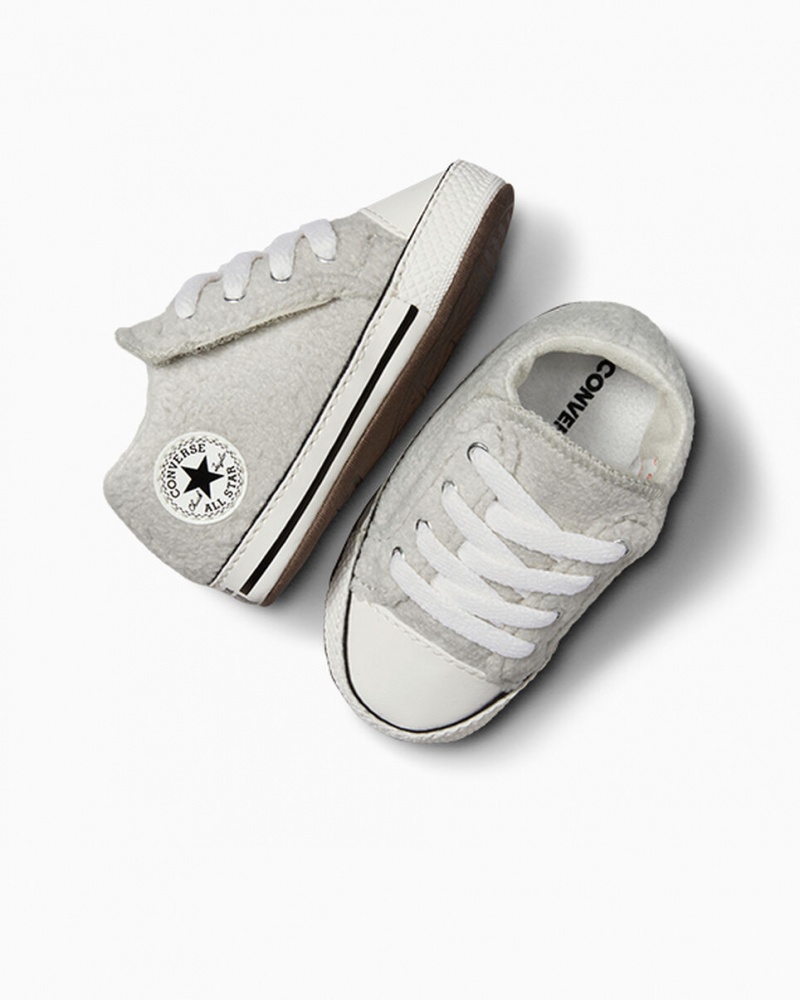 Converse Chuck Taylor All Star Cribster Easy-On Zimowe Essentials Białe Czarne | 325497-ZAO