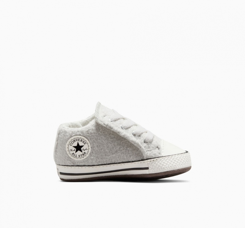 Converse Chuck Taylor All Star Cribster Easy-On Zimowe Essentials Białe Czarne | 325497-ZAO