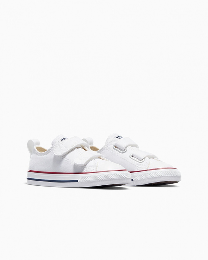 Converse Chuck Taylor All Star Easy-On Białe Granatowe | 681437-CZE