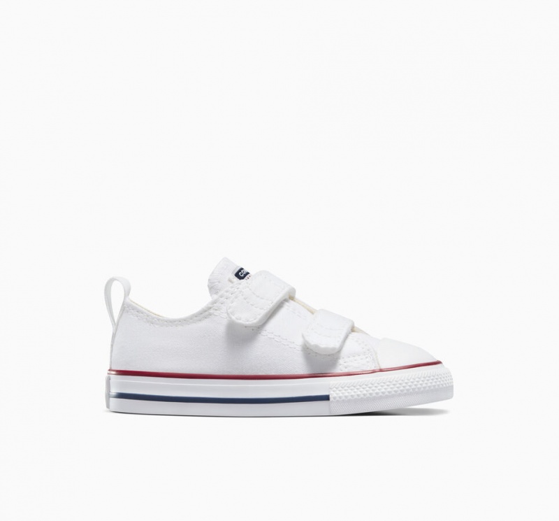 Converse Chuck Taylor All Star Easy-On Białe Granatowe | 681437-CZE