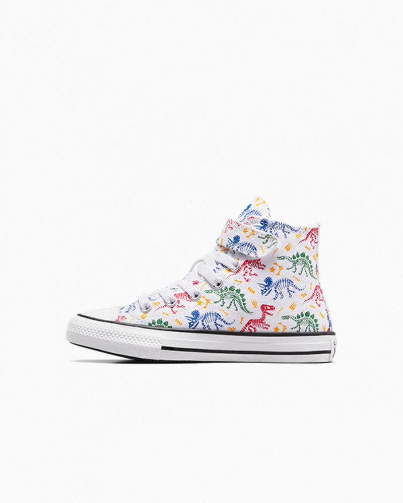 Converse Chuck Taylor All Star Easy-On Dinos Białe Czerwone Zielone | 958713-TAL