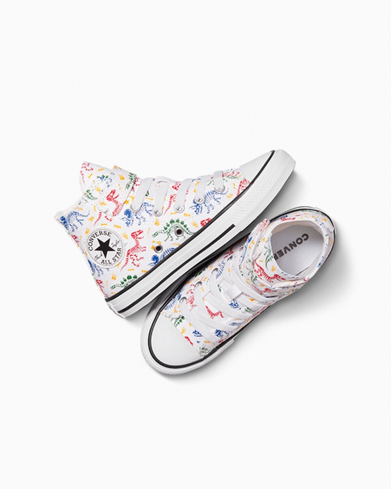 Converse Chuck Taylor All Star Easy-On Dinos Białe Czerwone Zielone | 958713-TAL