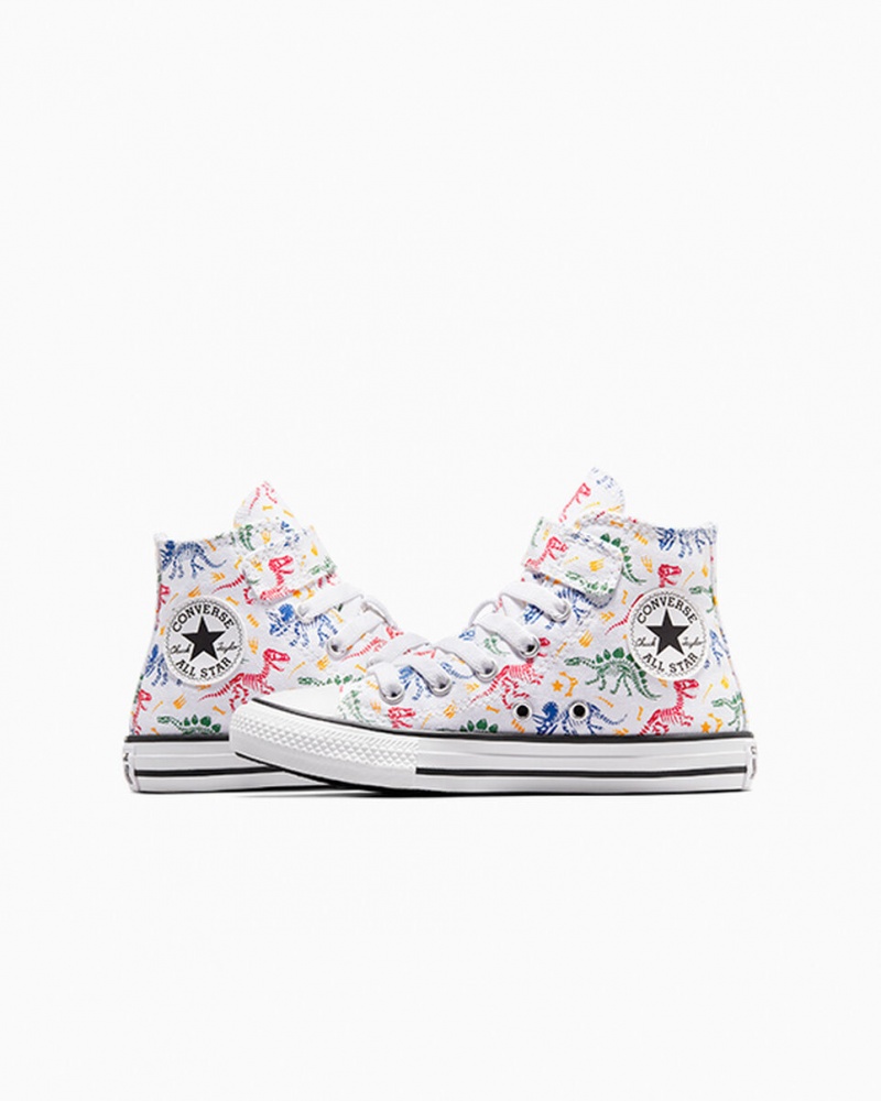 Converse Chuck Taylor All Star Easy-On Dinos Białe Czerwone Zielone | 958713-TAL