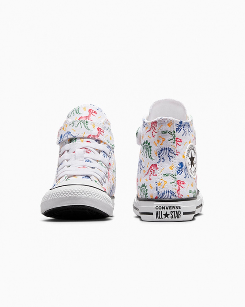 Converse Chuck Taylor All Star Easy-On Dinos Białe Czerwone Zielone | 958713-TAL