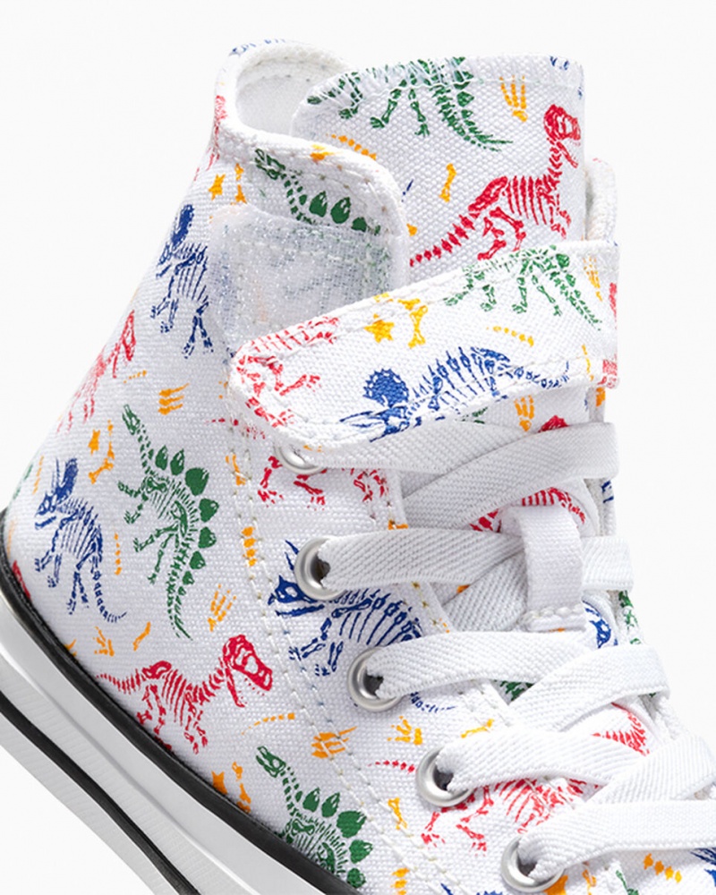 Converse Chuck Taylor All Star Easy-On Dinos Białe Czerwone Zielone | 958713-TAL