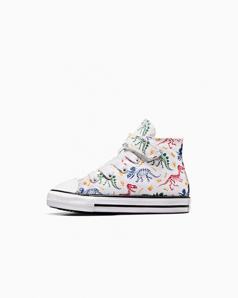 Converse Chuck Taylor All Star Easy-On Dinos Białe Czerwone Zielone | 849053-EWY