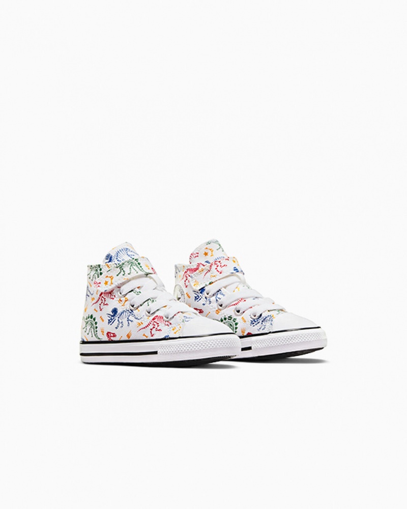 Converse Chuck Taylor All Star Easy-On Dinos Białe Czerwone Zielone | 849053-EWY