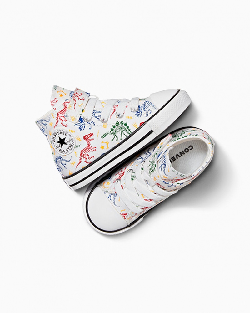 Converse Chuck Taylor All Star Easy-On Dinos Białe Czerwone Zielone | 849053-EWY