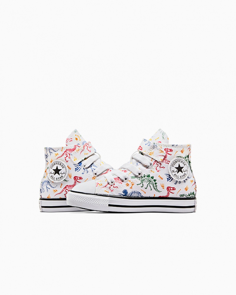 Converse Chuck Taylor All Star Easy-On Dinos Białe Czerwone Zielone | 849053-EWY