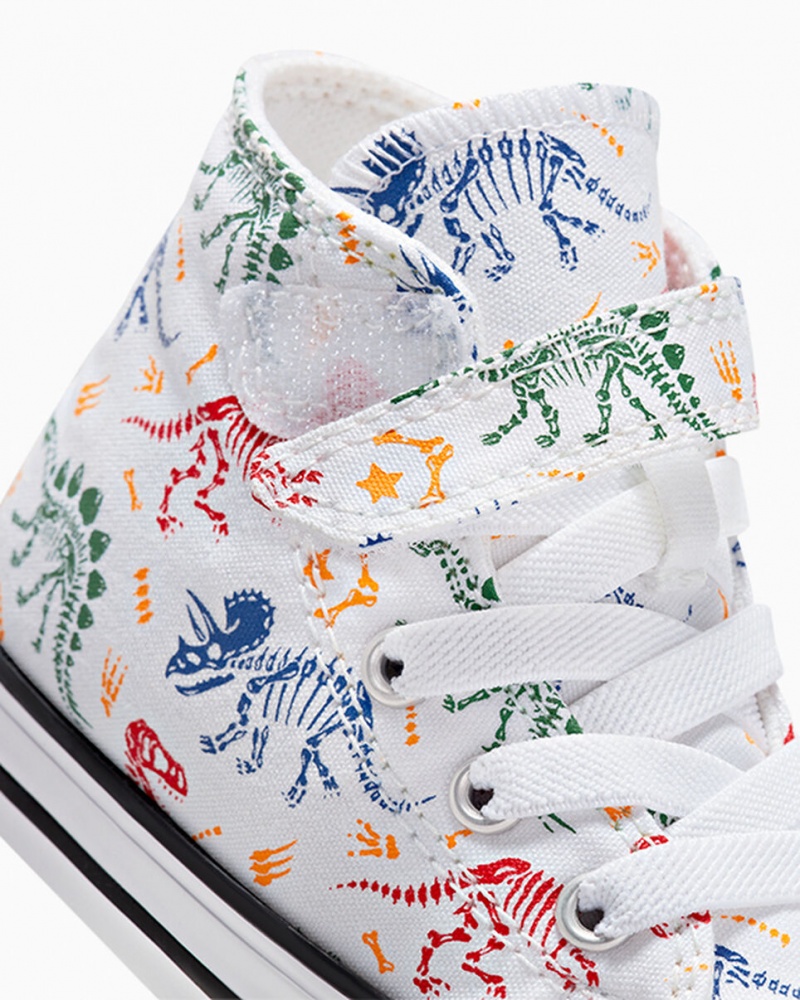 Converse Chuck Taylor All Star Easy-On Dinos Białe Czerwone Zielone | 849053-EWY