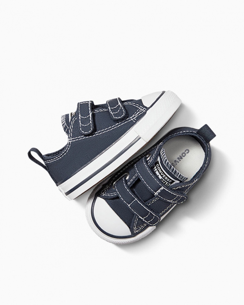 Converse Chuck Taylor All Star Easy-On Granatowe Białe | 985026-NGE