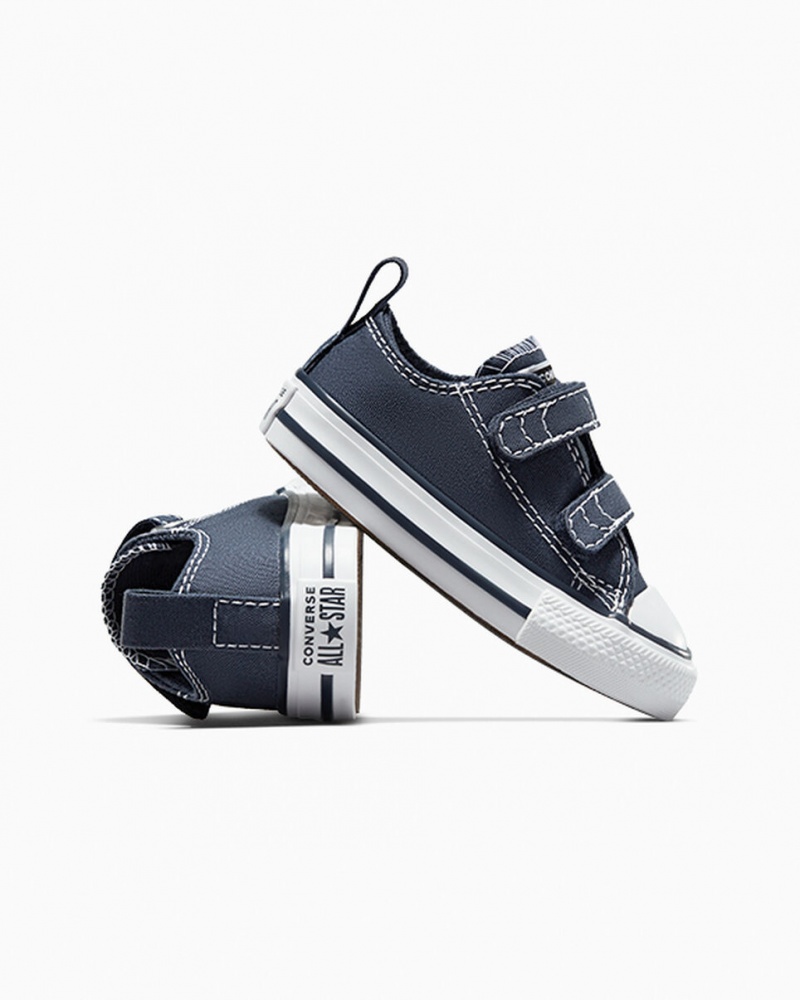 Converse Chuck Taylor All Star Easy-On Granatowe Białe | 985026-NGE