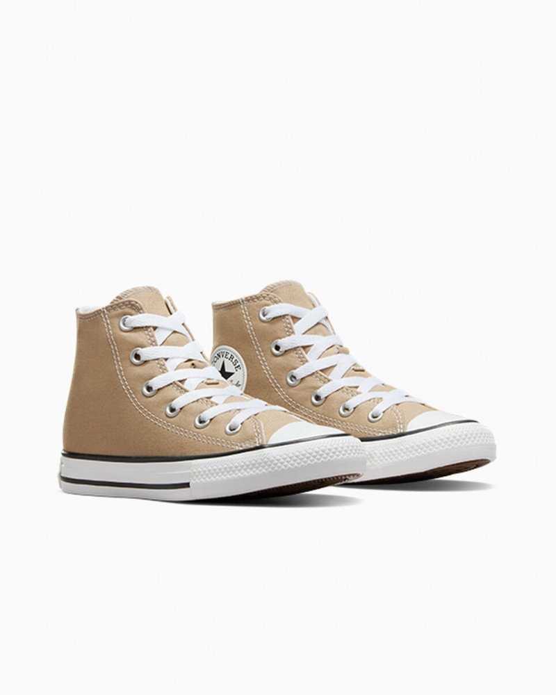 Converse Chuck Taylor All Star Excess Materials Khaki Białe Czarne | 169527-UVB