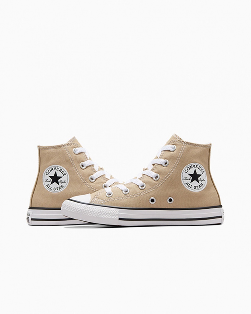 Converse Chuck Taylor All Star Excess Materials Khaki Białe Czarne | 169527-UVB