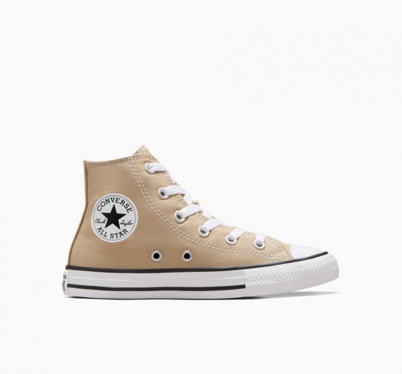 Converse Chuck Taylor All Star Excess Materials Khaki Białe Czarne | 169527-UVB