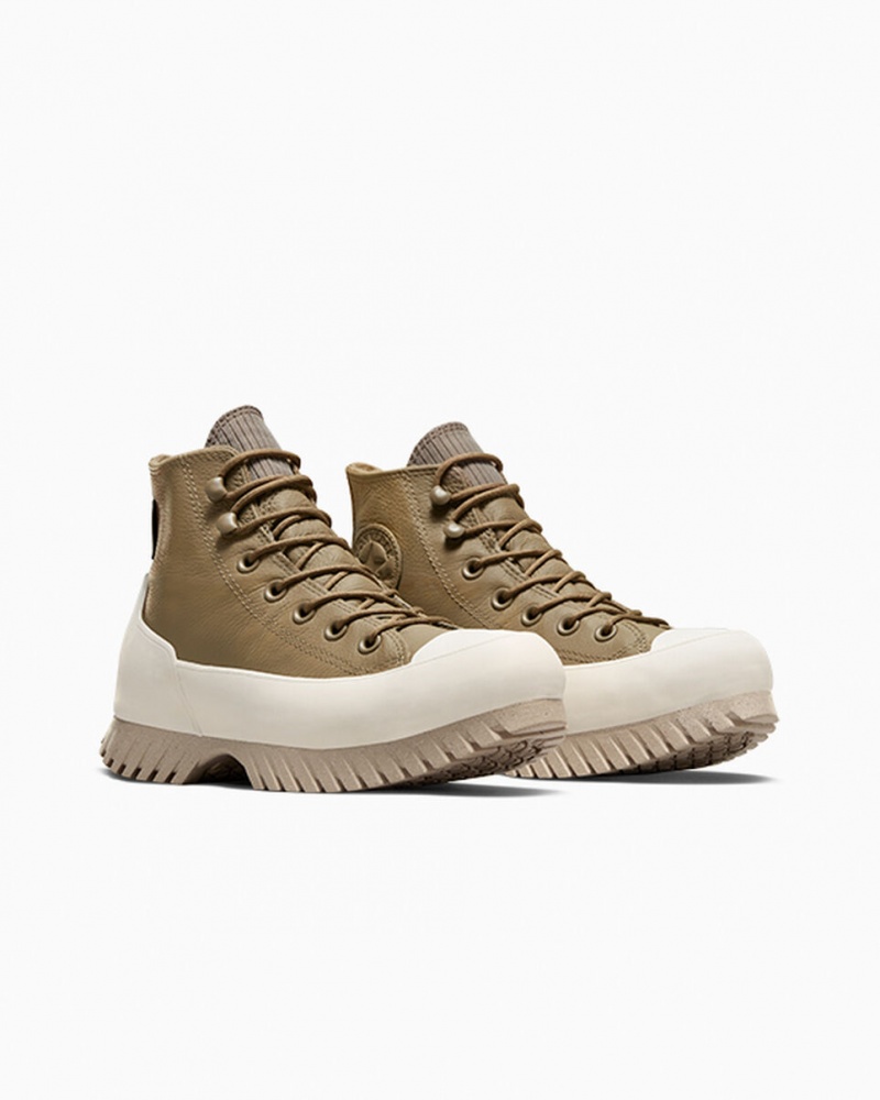 Converse Chuck Taylor All Star Lugged 2.0 Counter Climate Brązowe Khaki | 481937-REP