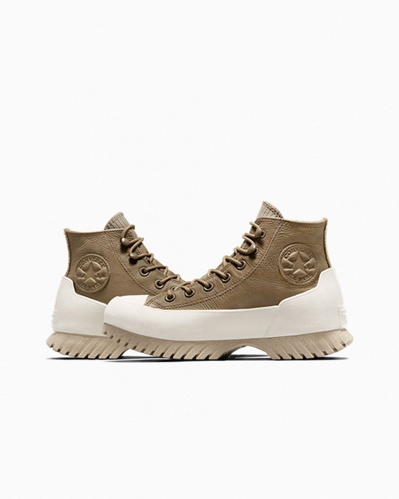 Converse Chuck Taylor All Star Lugged 2.0 Counter Climate Brązowe Khaki | 481937-REP