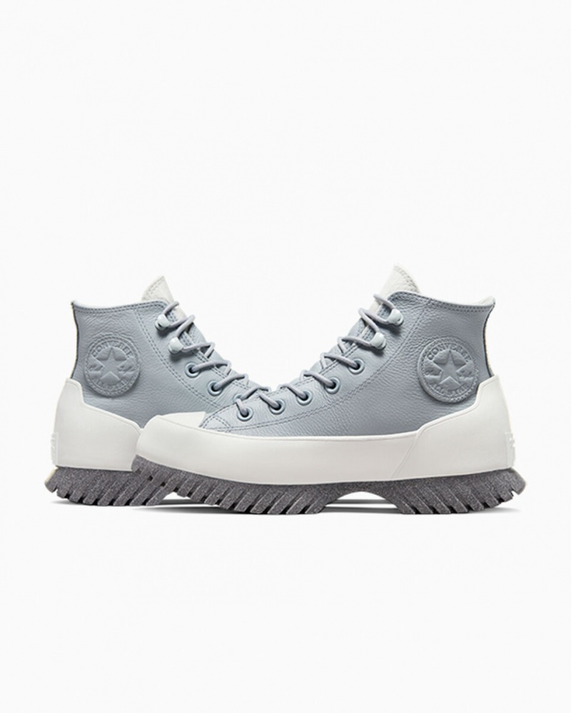 Converse Chuck Taylor All Star Lugged Zimowe 2.0 Srebrne Szare | 985346-LFG