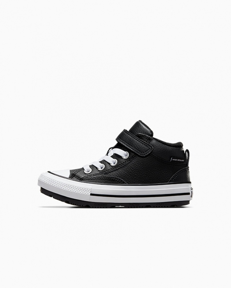 Converse Chuck Taylor All Star Malden Streetwear Boot Czarne Czarne Białe | 572089-XKD