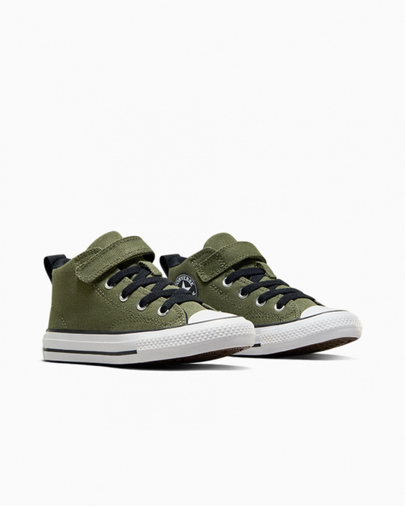 Converse Chuck Taylor All Star Malden Streetwear Easy On Białe Czarne | 051847-BJT