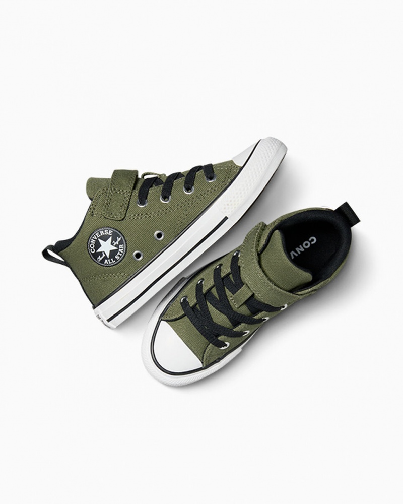 Converse Chuck Taylor All Star Malden Streetwear Easy On Białe Czarne | 051847-BJT