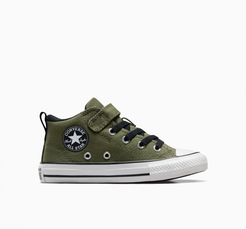 Converse Chuck Taylor All Star Malden Streetwear Easy On Białe Czarne | 051847-BJT