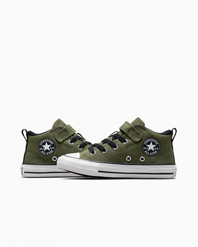 Converse Chuck Taylor All Star Malden Streetwear Easy On Białe Czarne | 264189-YXT