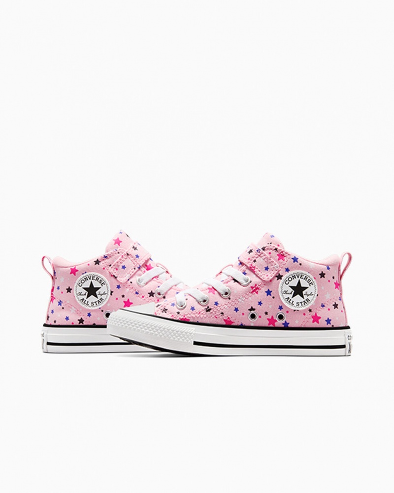 Converse Chuck Taylor All Star Malden Streetwear Sparkle Różowe Białe Czarne | 943256-TKV