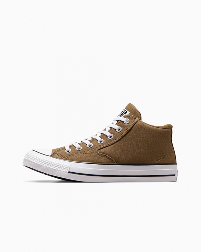 Converse Chuck Taylor All Star Malden Streetwear Vintage Sportowe Brązowe Białe Czarne | 605831-RBI